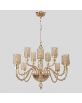 Люстра Crystal Lux SILVESTRO SP12 AMBER-foto4