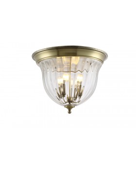 Светильник потолочный Crystal Lux JUGO PL4 BRONZE/TRANSPARENTE-foto4