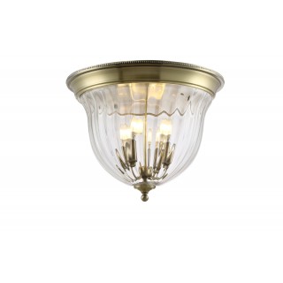 Светильник потолочный Crystal Lux JUGO PL4 BRONZE/TRANSPARENTE-foto4