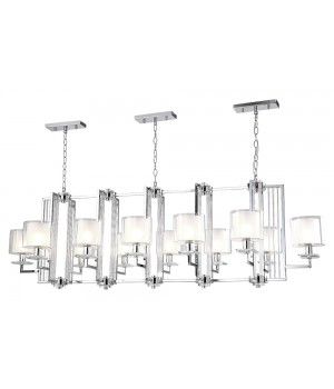 Люстра Crystal Lux NICOLAS SP12 L1600 NICKEL/WHITE-foto2