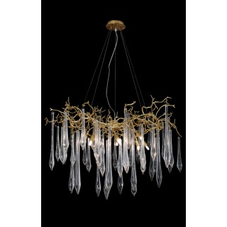 Люстра Crystal Lux REINA SP8 D1000 GOLD PEARL-foto2