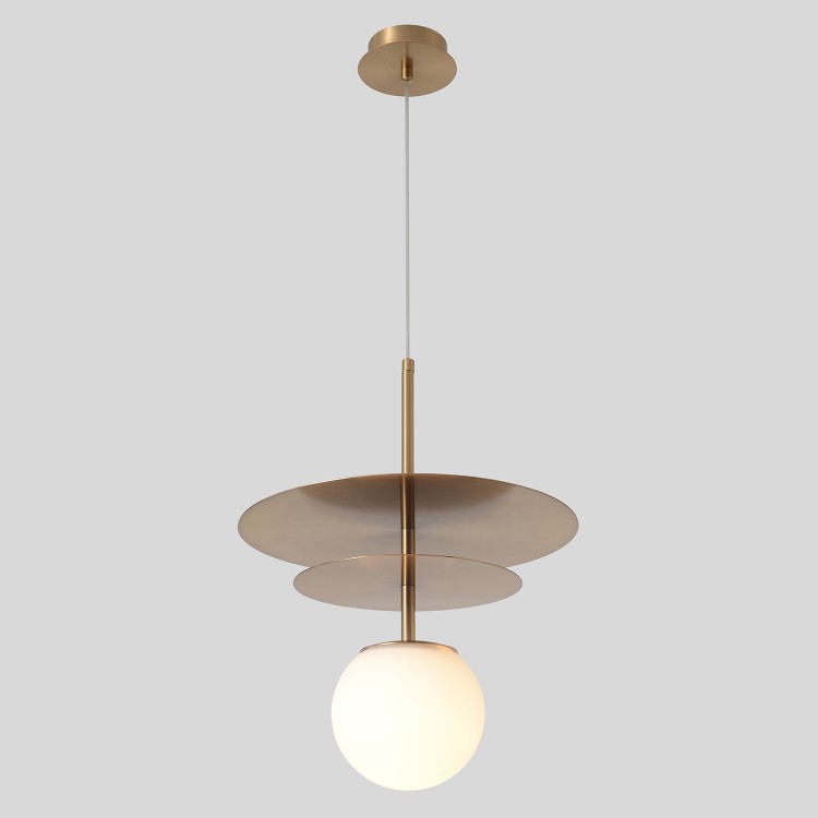 Светильник подвесной Crystal Lux UVA SP1.2 BRASS Светильник подвесной Crystal Lux UVA SP1.2 BRASS