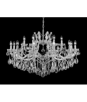 Люстра Crystal Lux HOLLYWOOD SP12+6 CHROME-foto2