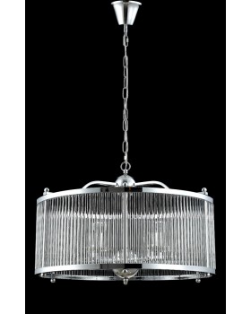 Люстра Crystal Lux TADEO SP6 D600 CHROME/TRANSPARENTE-foto3