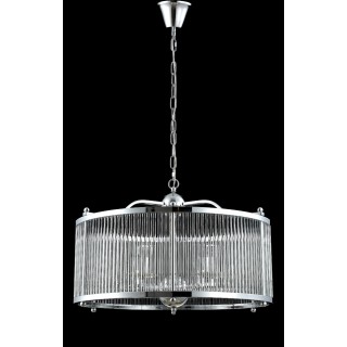 Люстра Crystal Lux TADEO SP6 D600 CHROME/TRANSPARENTE-foto3