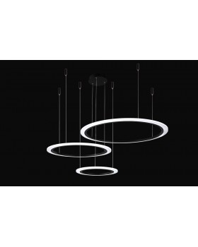 Люстра Crystal Lux MANZANA SP67W LED D400+600+800 BLACK-foto3