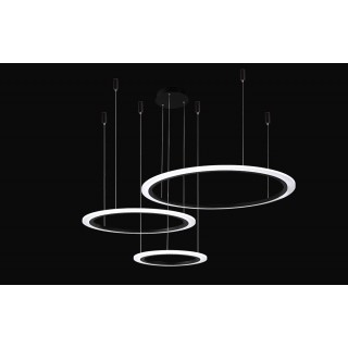 Люстра Crystal Lux MANZANA SP67W LED D400+600+800 BLACK-foto3