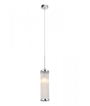 Светильник подвесной Crystal Lux TADEO SP1 D100 CHROME/TRANSPARENTE-foto2