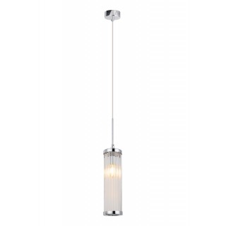 Светильник подвесной Crystal Lux TADEO SP1 D100 CHROME/TRANSPARENTE-foto2