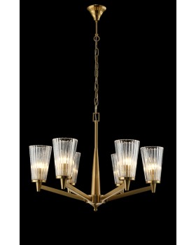 Люстра Crystal Lux LAURA SP-PL6 BRONZE-foto3