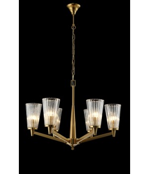 Люстра Crystal Lux LAURA SP-PL6 BRONZE-foto3