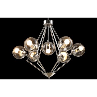 Люстра Crystal Lux FABRICIO SP7 CHROME/TRANSPARENTE-foto2