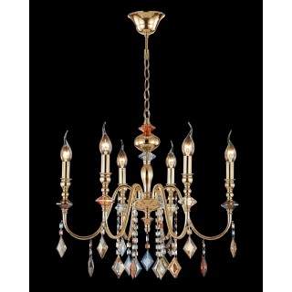 Люстра Crystal Lux MERCEDES SP6 GOLD/COLOR-foto2