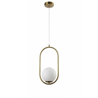 Светильник подвесной Crystal Lux CALLE SP1 BRASS