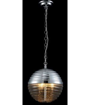 Светильник подвесной Crystal Lux ALBERTO SP3 CHROME/TRANSPARENTE-foto2