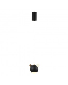 Светильник подвесной Crystal Lux AMIGO SP LED BLACK-foto2