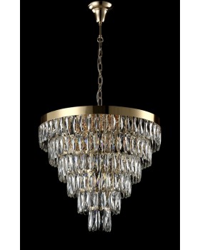 Люстра Crystal Lux ABIGAIL SP-PL15 D620 GOLD/TRANSPARENT-foto3