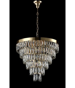Люстра Crystal Lux ABIGAIL SP-PL15 D620 GOLD/TRANSPARENT-foto3