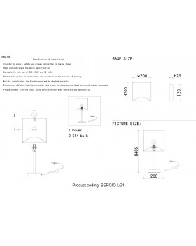 Настольная лампа Crystal Lux SERGIO LG1 GOLD-foto5