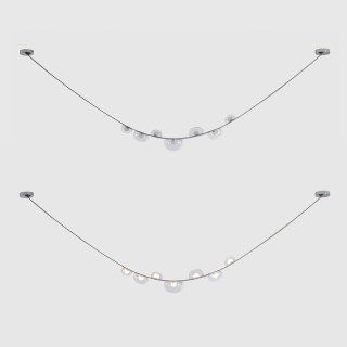 Светильник подвесной Crystal Lux BOSQUE SP7 L3000 GREY/TRANSPARENT-foto4