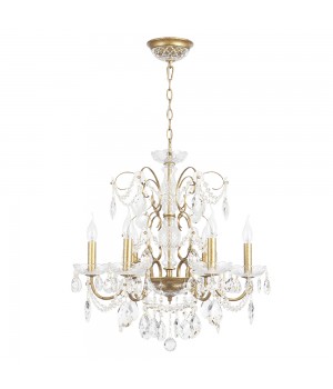 Люстра Crystal Lux ODELIS SP6 GOLD-foto2