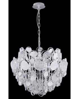 Светильник подвесной Crystal Lux DESEO SP6 D460 SILVER-foto4