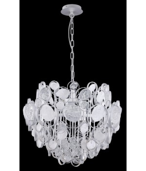 Светильник подвесной Crystal Lux DESEO SP6 D460 SILVER-foto4