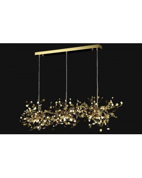 Светильник подвесной Crystal Lux GARDEN SP3х3 L1200 GOLD-foto4