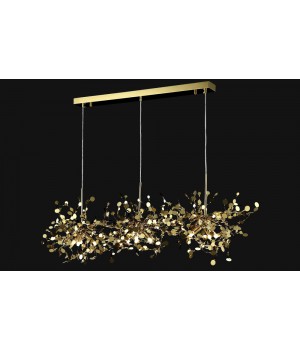 Светильник подвесной Crystal Lux GARDEN SP3х3 L1200 GOLD-foto4