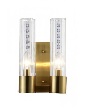 Бра Crystal Lux OTONO AP2 BRASS/TRANSPARENTE-foto2