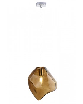 Светильник подвесной Crystal Lux NUESTRO SP1 CHROME/BROWN
