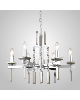 Люстра Crystal Lux MARRON SP6 CHROME-foto2