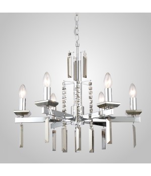 Люстра Crystal Lux MARRON SP6 CHROME-foto2
