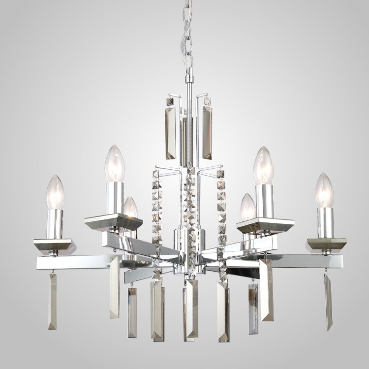 Люстра Crystal Lux MARRON SP6 CHROME