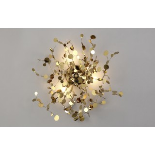 Бра Crystal Lux GARDEN AP-PL3 D400 GOLD-foto3