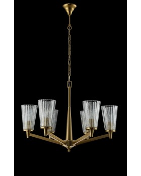 Люстра Crystal Lux LAURA SP-PL6 BRONZE-foto4