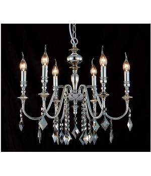Люстра Crystal Lux MERCEDES SP6 CHROME/SMOKE-foto2
