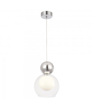 Светильник подвесной Crystal Lux MURCIA SP1.2 CHROME-foto3