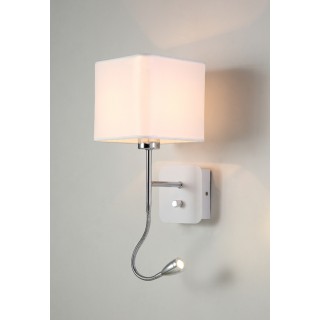 Бра Crystal Lux PACO AP2 CHROME/WHITE-foto2