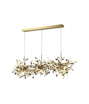 Светильник подвесной Crystal Lux GARDEN SP3х3 L1200 GOLD-foto2