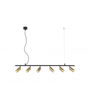 Светильник потолочный Crystal Lux CLT 015C6 L1200 BL-GO-foto2