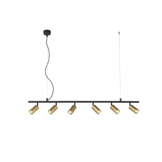 Светильник потолочный Crystal Lux CLT 015C6 L1200 BL-GO-foto2