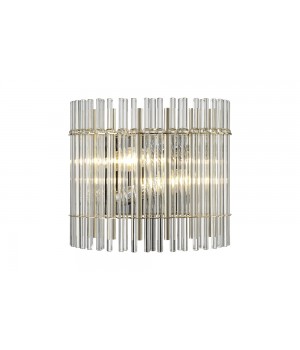 Бра Crystal Lux AURELIO AP2 GOLD+CHROME/TRANSPARENT-foto2