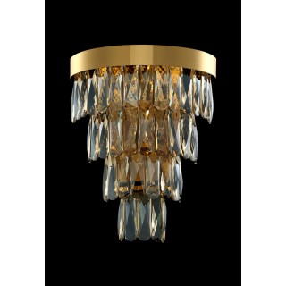Бра Crystal Lux ABIGAIL AP3 GOLD/AMBER-foto3