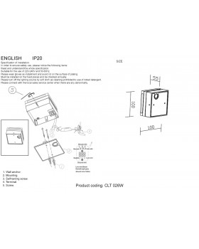 Бра Crystal Lux CLT 026W WH-foto6