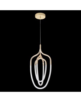 Светильник подвесной Crystal Lux PERA SP50W LED GOLD-foto2