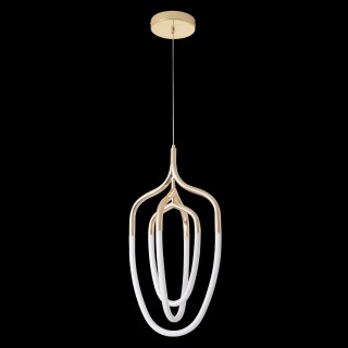 Светильник подвесной Crystal Lux PERA SP50W LED GOLD-foto2