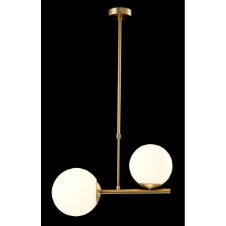 Светильник подвесной Crystal Lux FELIZ SP2 BRONZE/WHITE-foto3