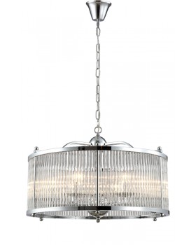 Люстра Crystal Lux TADEO SP6 D600 CHROME/TRANSPARENTE-foto2