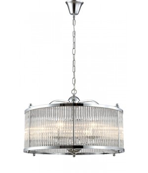 Люстра Crystal Lux TADEO SP6 D600 CHROME/TRANSPARENTE-foto2